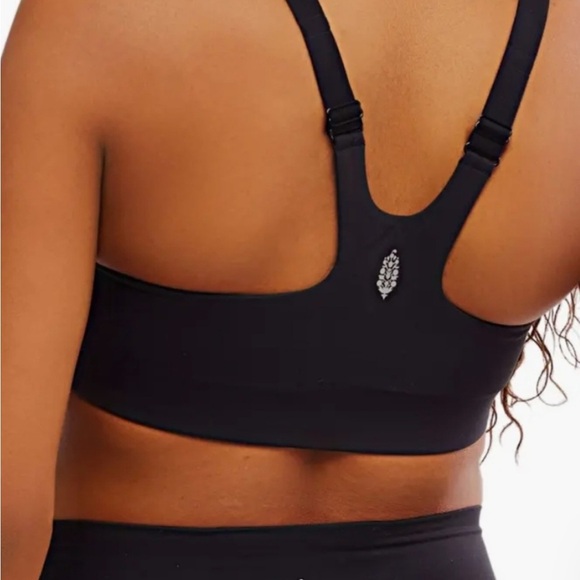 FP Movement x Hatch Never Better Square Neck Bra Black Size SM $68 Retail NWT - Picture 3 of 4